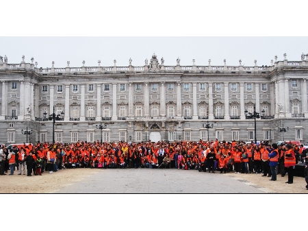 Voluntarios por Madrid en La Mayor Liberación de Libros de la Historia